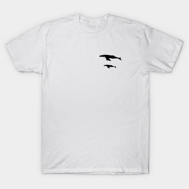 Whales T-Shirt by WhiteRave